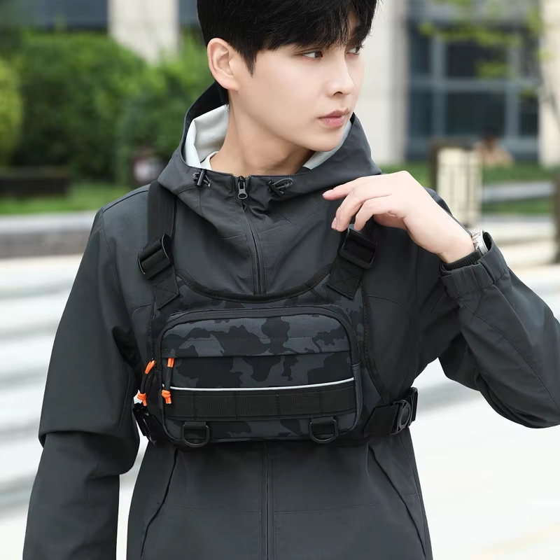 Outdoor Hunting Fleece - Cycling Front Chest Vest Tactical Backpack
