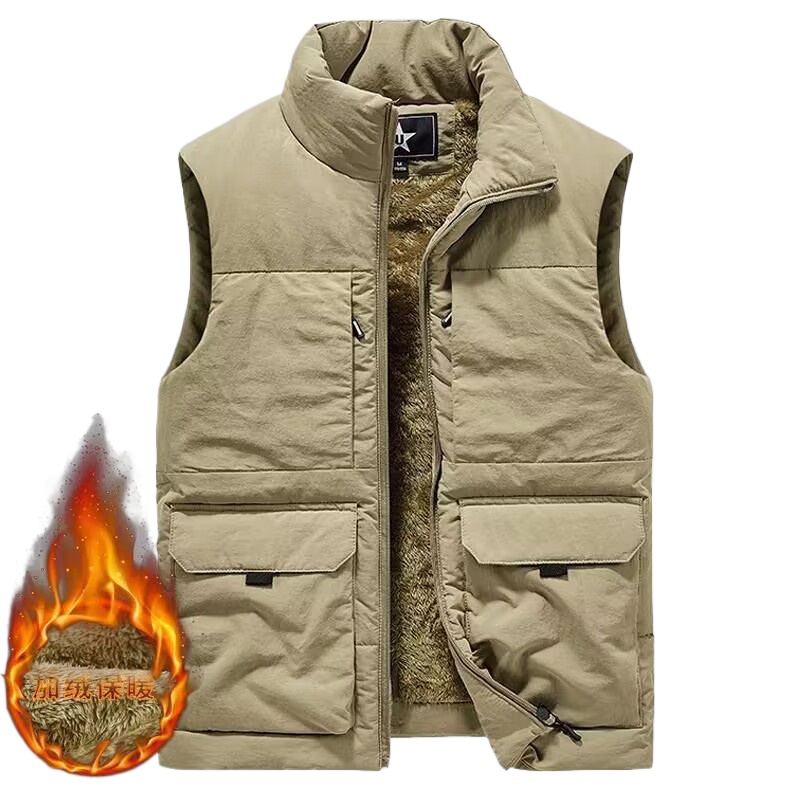 Winter Men's Cargo Hunting Ves - Outdoor Hunting Fleece のレビューと価格