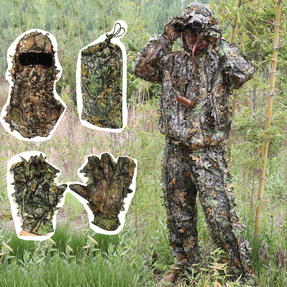 Hunting Suit Jungle Leaves Lig - Hunting Outdoor Watch のレビューと価格