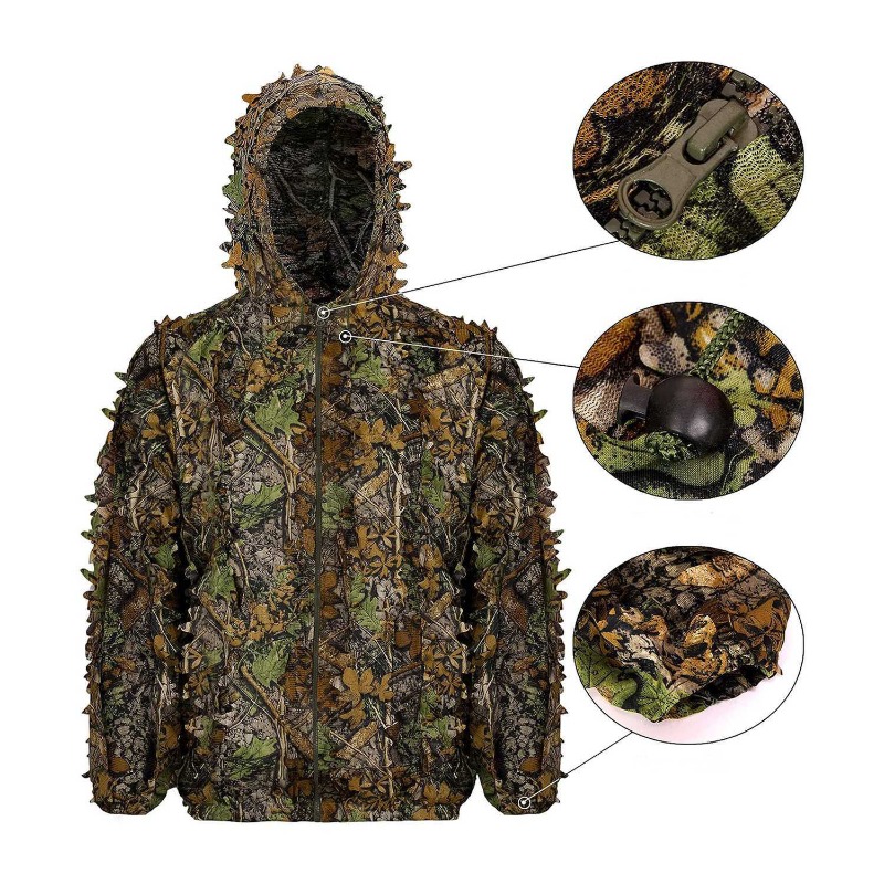 3D  Leafy Bionic Camouflage Hu - Hunting Outdoor Watch のレビューと価格