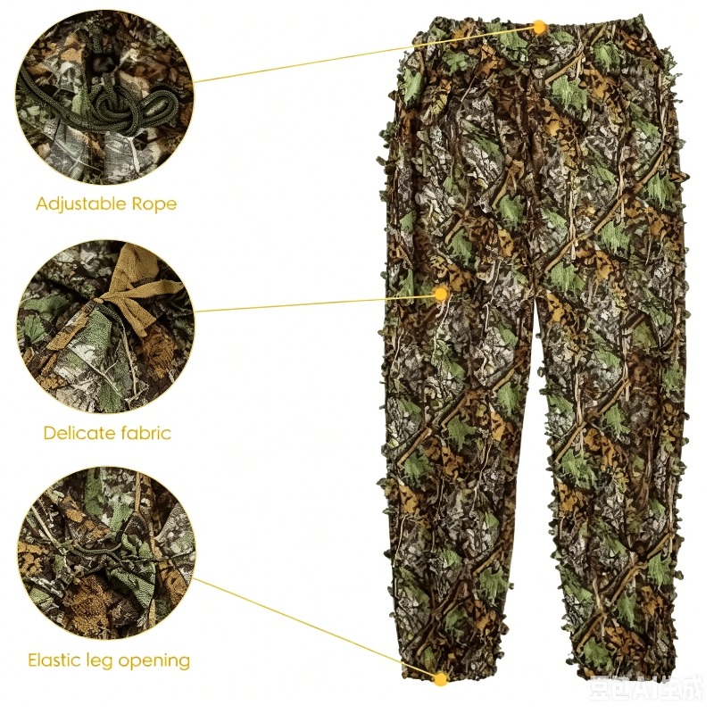 3D  Leafy Bionic Camouflage Hu - Hunting Outdoor Watch のレビューと価格