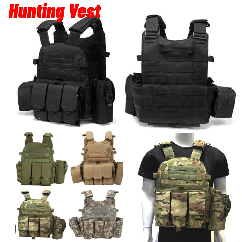 Nylon Tactical Vest Body Armor - Outdoor Hunting Fleece のレビューと価格