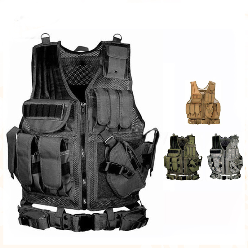 Adjustable Molle Tactical Vest - Outdoor Hunting Fleece のレビューと価格