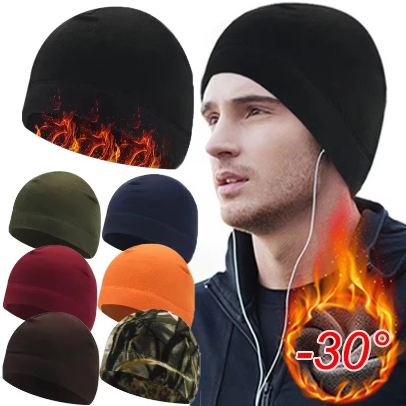 1/3Pcs Fleece Hat Tactical Win - Outdoor Hunting Fleece のレビューと価格