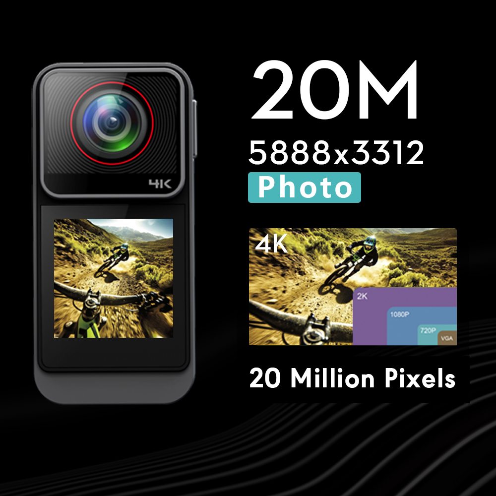 4K Thumb Camera WiFi 150° Wide - Monocular Night Vision のレビューと価格