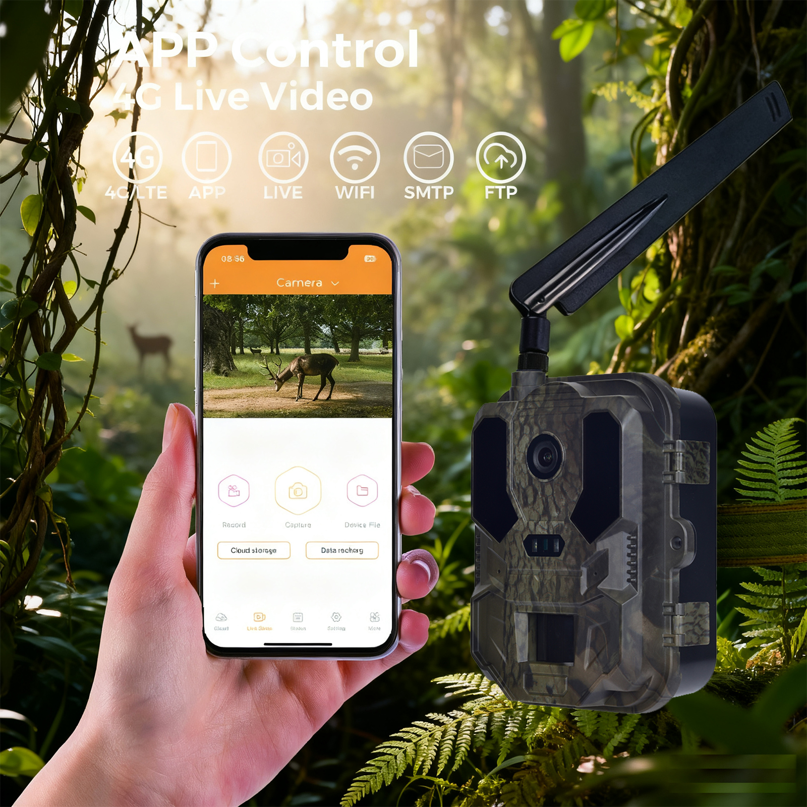Outdoor 4K Video 120MP Photo 4 - Outdoor Hunting Video Camera のレビューと価格