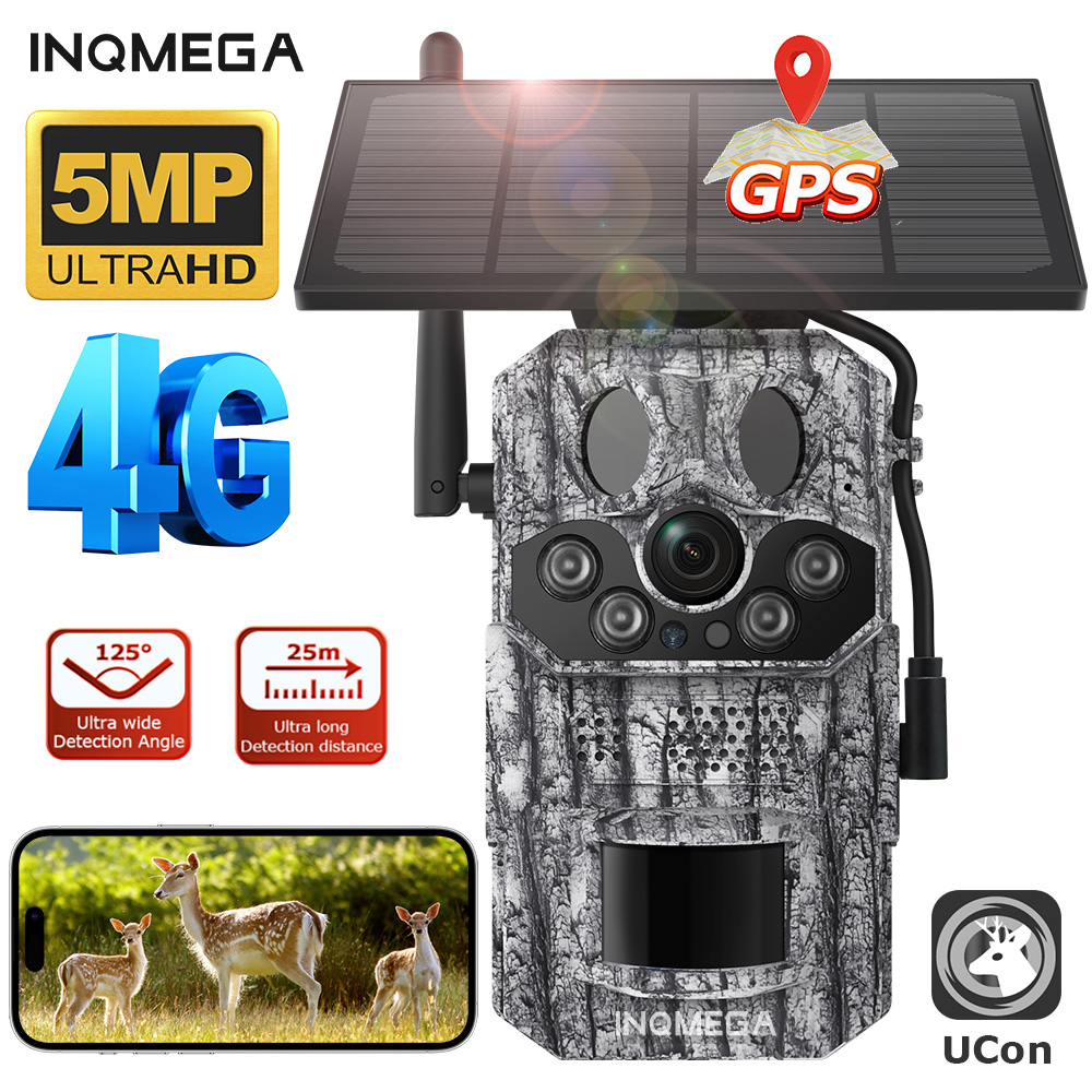 INQMEGA4G 2K 5MP PIR Motion Ac - Outdoor Hunting Video Camera のレビューと価格