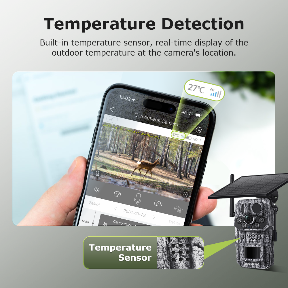INQMEGA4G 2K 5MP PIR Motion Ac - Outdoor Hunting Video Camera のレビューと価格