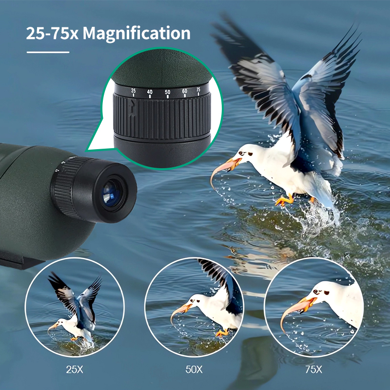 25-75x60 Spotting Scope Zoom M - Hunting Outdoor Watch のレビューと価格