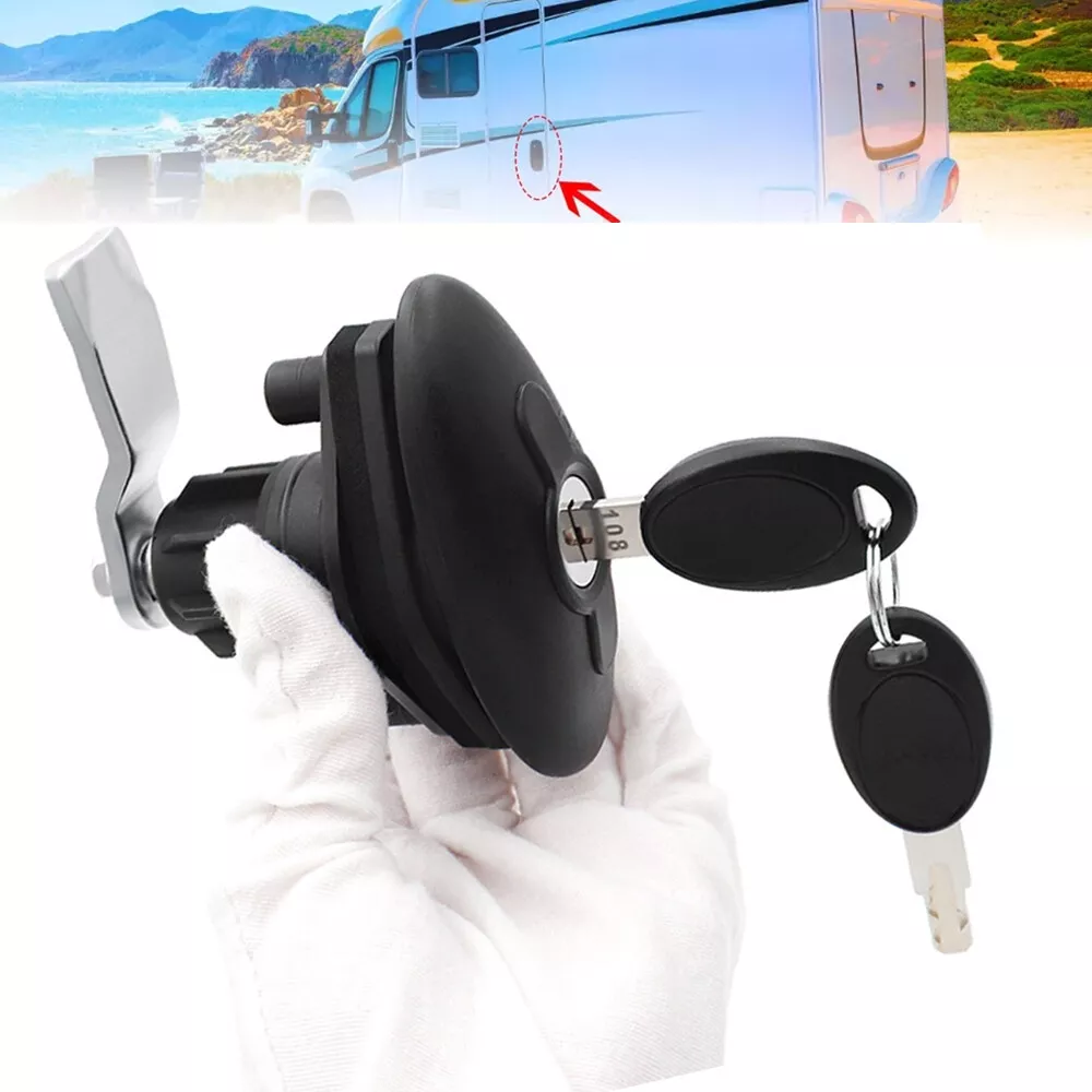 Caravan T-Handle Lock With 2 K - G&T Hunting & Outdoor Gun Shop Skegness のレビューと価格