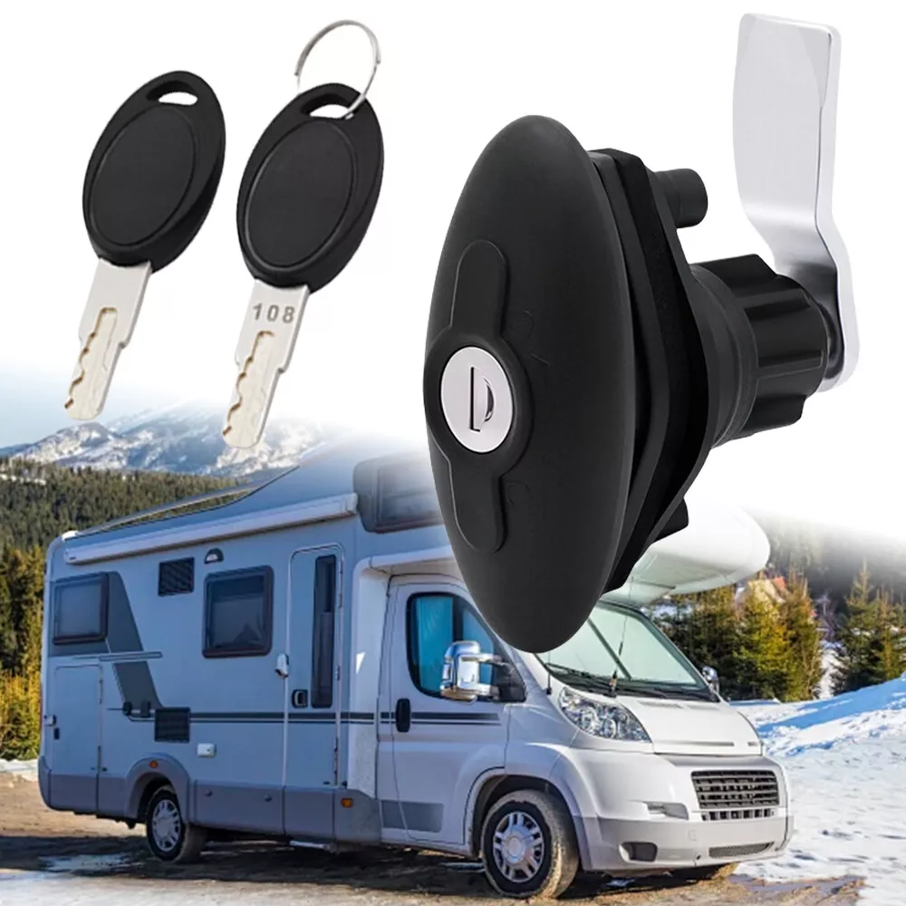 Caravan T-Handle Lock With 2 K - G&T Hunting & Outdoor Gun Shop Skegness のレビューと価格
