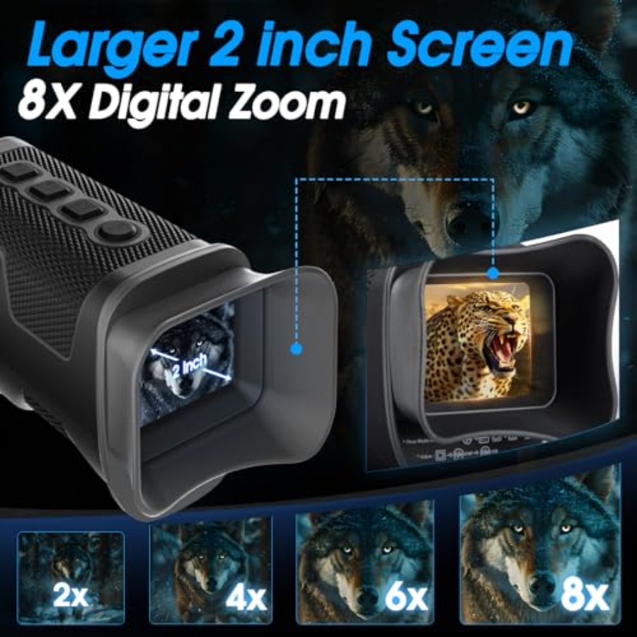 Night Vision Monocular 4K Digi - Monocular Night Vision のレビューと価格
