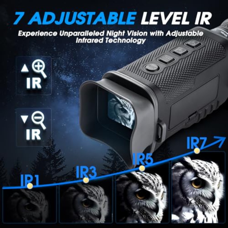 Night Vision Monocular 4K Digi - Monocular Night Vision のレビューと価格
