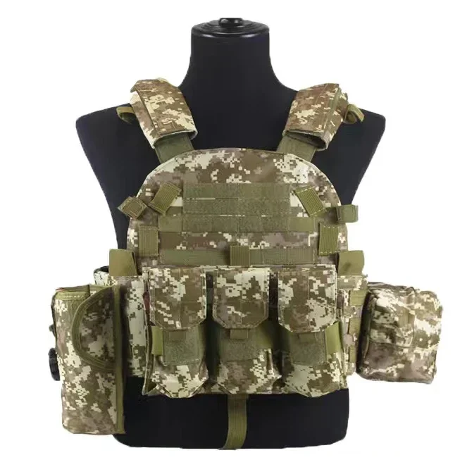 6094 Camouflage Tactical Vest  - Outdoor Hunting Fleece のレビューと価格