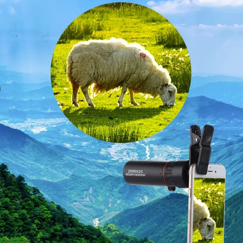 HD 2000x25 Monocular Telescope - Hunting Outdoor Watch のレビューと価格