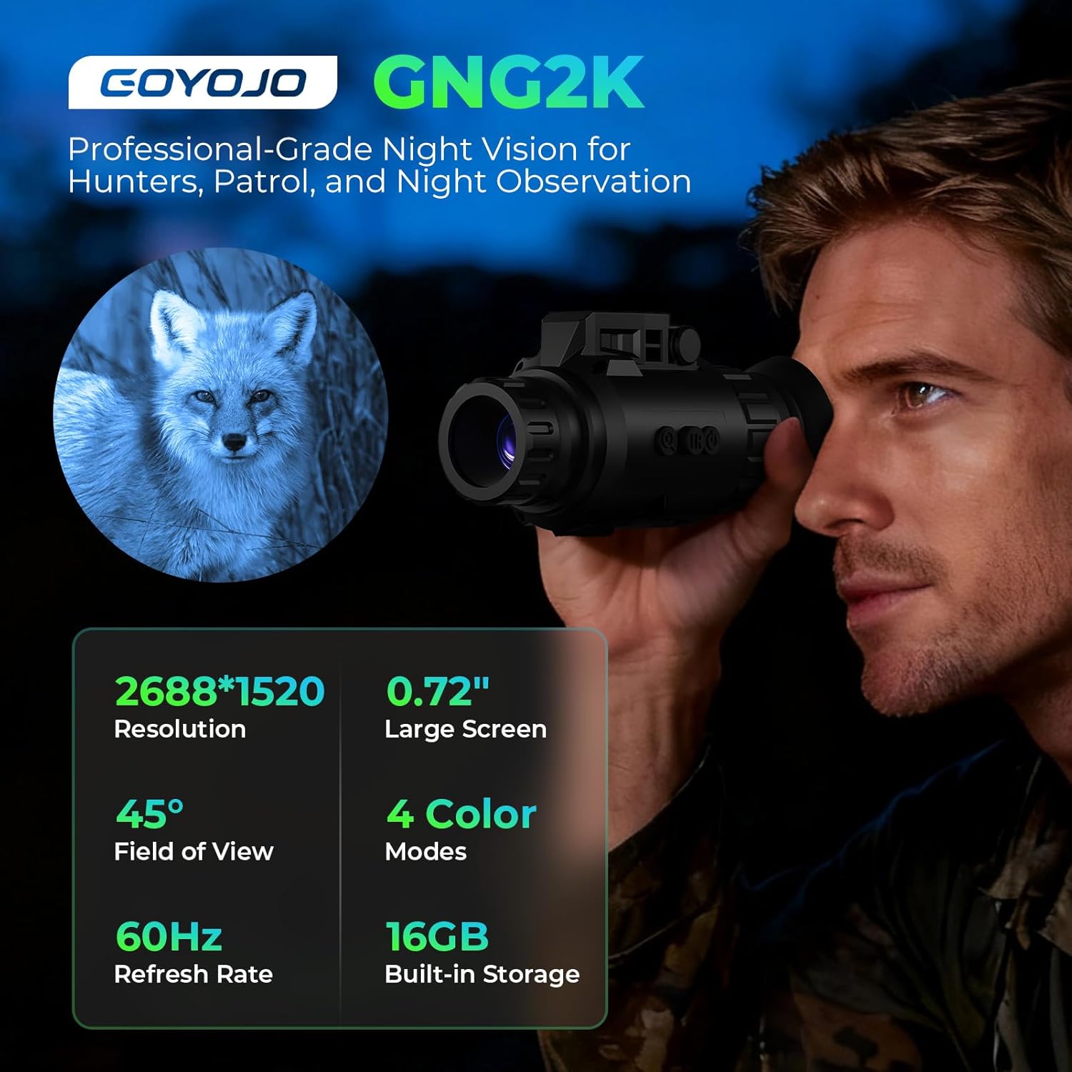 GNG2K Digital Night Vision Mon - Monocular Night Vision のレビューと価格