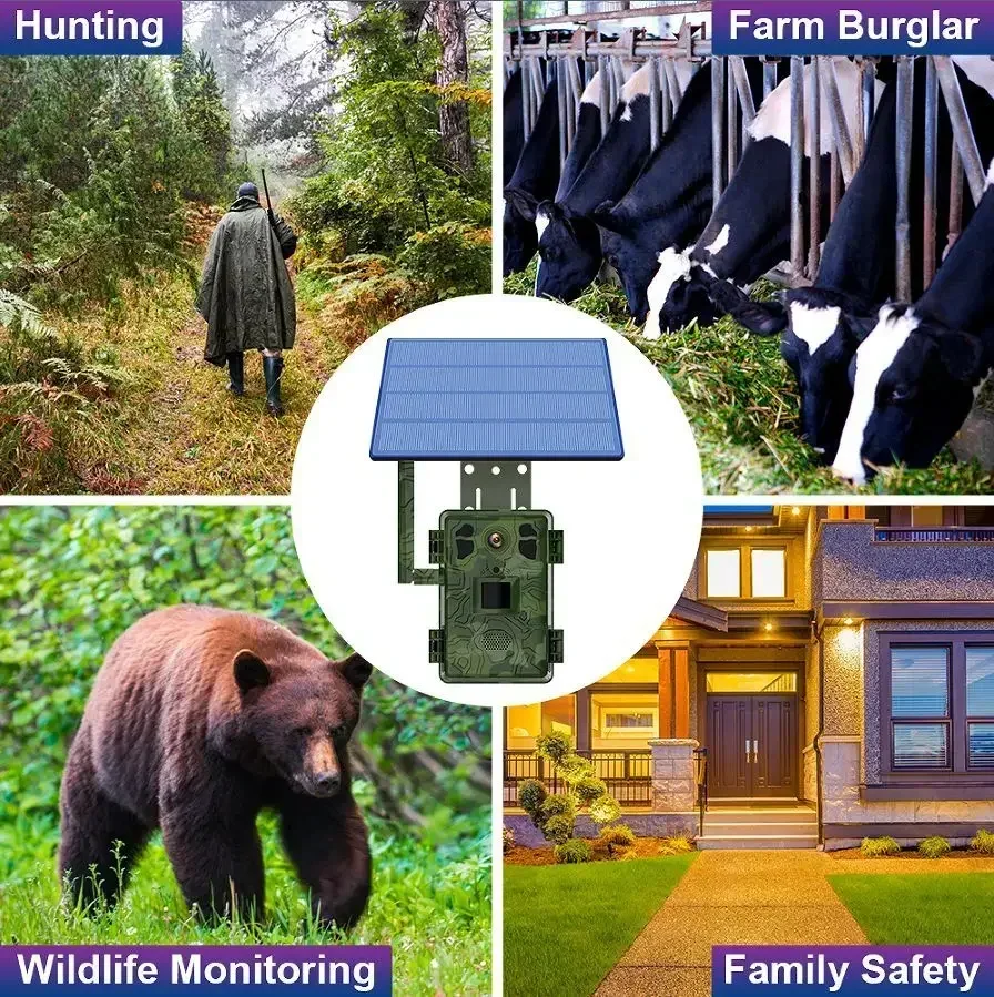 Solar Hunting Camera Mobile Re - Outdoor Hunting Video Camera のレビューと価格