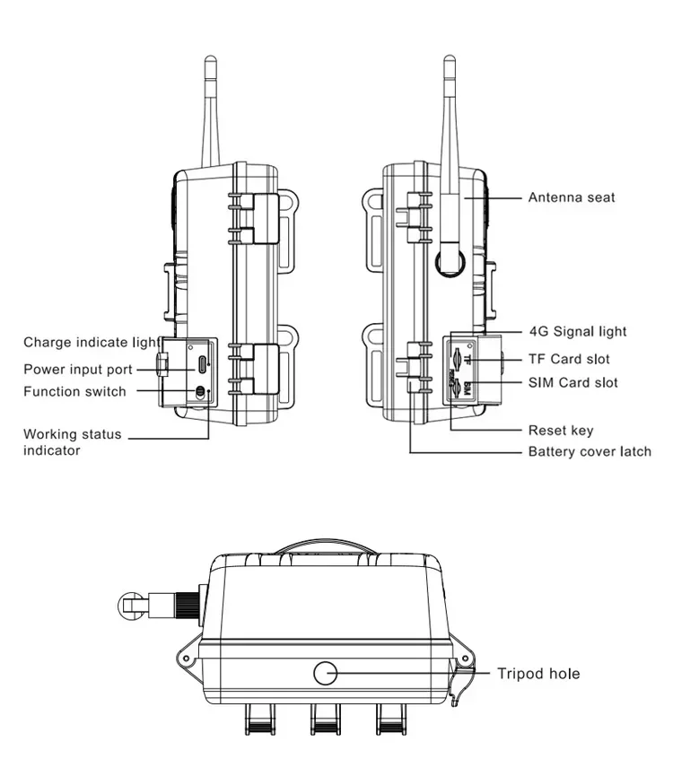 Solar Hunting Camera Mobile Re - Outdoor Hunting Video Camera のレビューと価格
