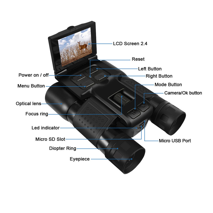 12X32 Outdoor 2.5K Digital Pho - Monocular Night Vision のレビューと価格