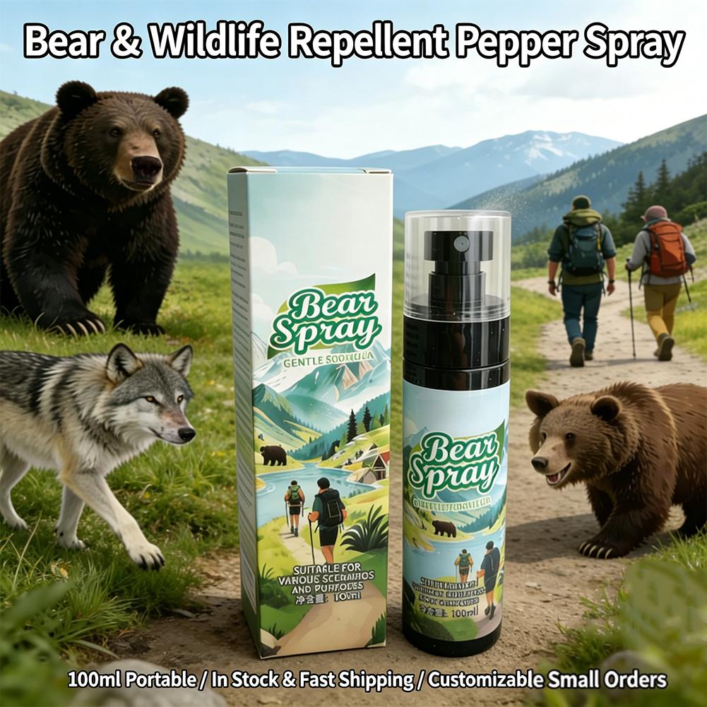 Portable Bear Repellent Spray  - Bear Spray Protection のレビューと価格