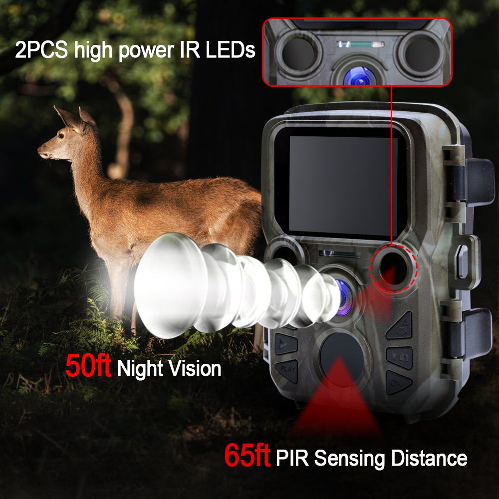 Mini Trail Game Camera Night V - Outdoor Hunting Video Camera のレビューと価格