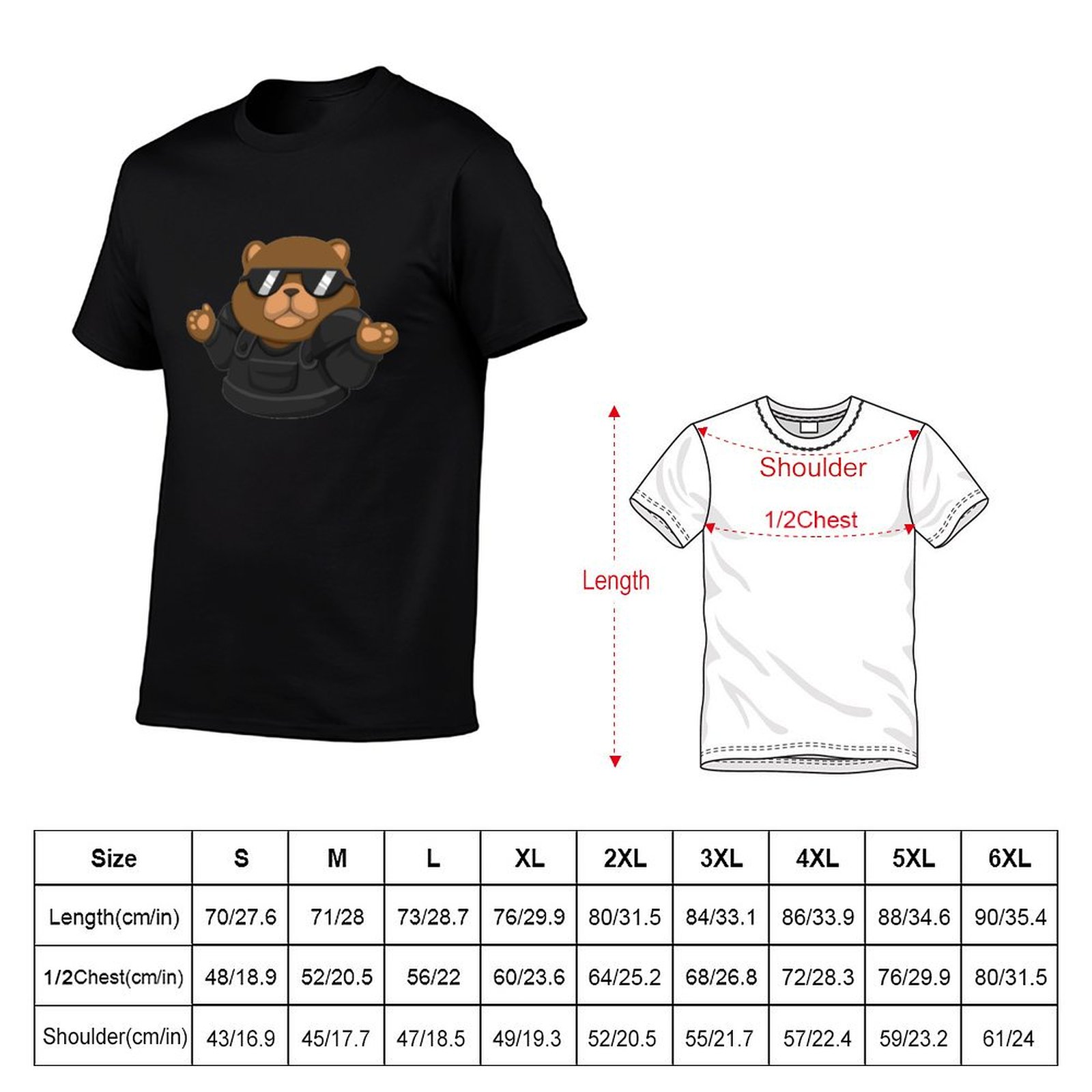 Bear Shrug Spray T-Shirt t shi - Bear Spray Protection のレビューと価格