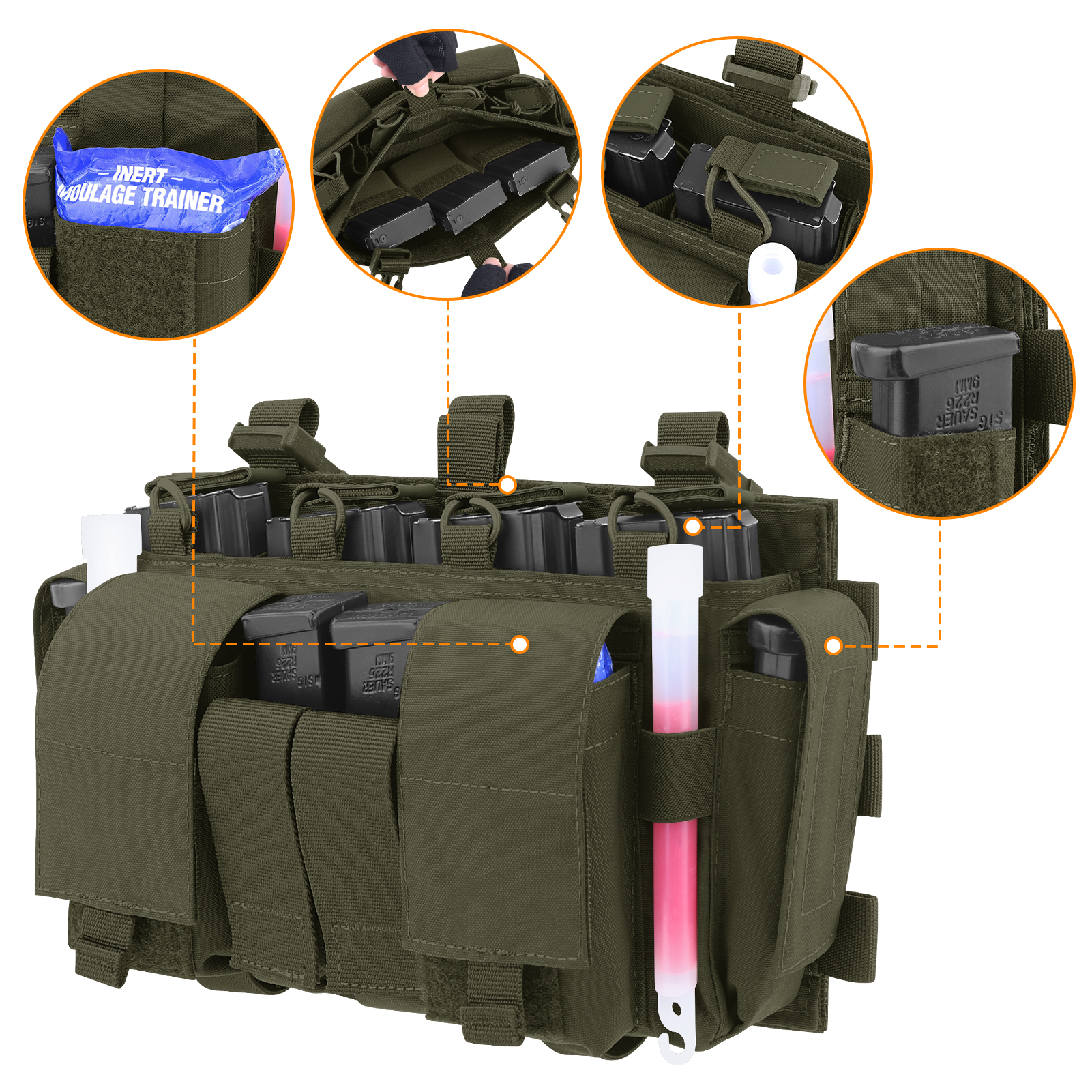 KRYDEX Tactical 5.56 & 9mm Mag - Outdoor Hunting Fleece のレビューと価格