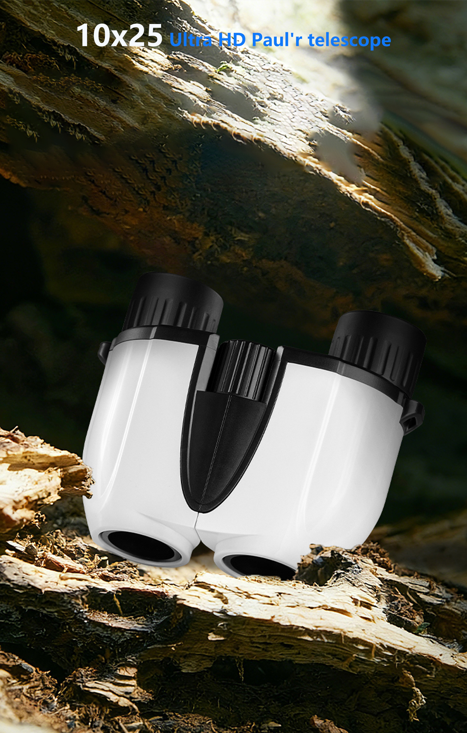 10x25 Portable Binoculars For  - Hunting Outdoor Watch のレビューと価格