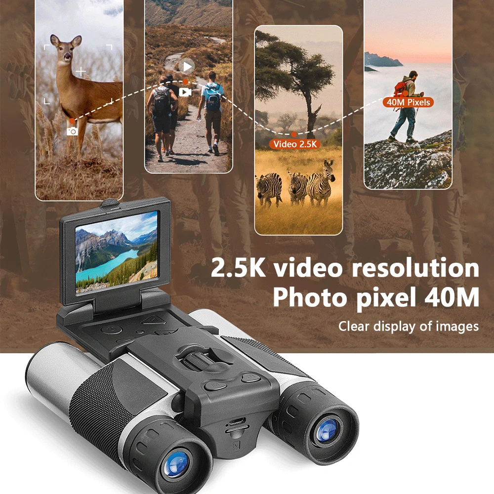 8X Digital Zoom Camera Binocul - Outdoor Hunting Video Camera のレビューと価格