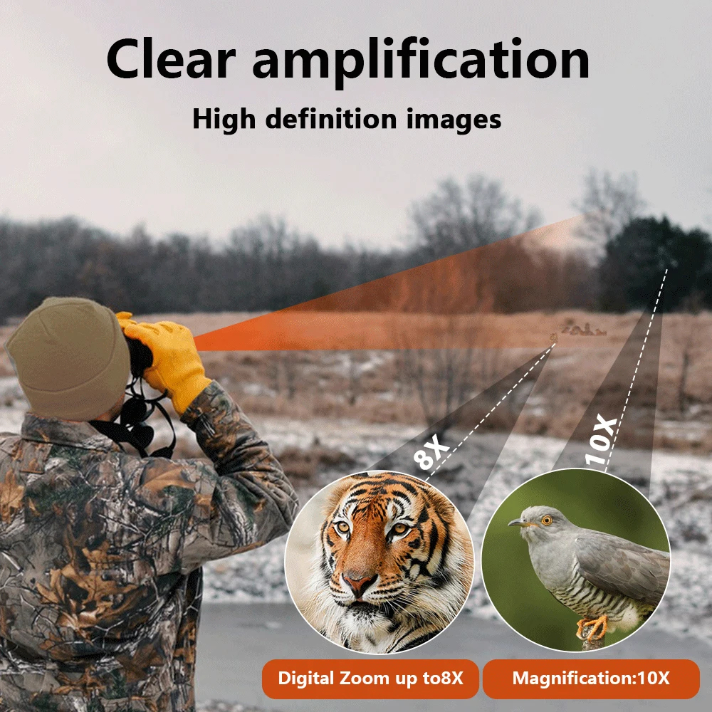 8X Digital Zoom Camera Binocul - Outdoor Hunting Video Camera のレビューと価格