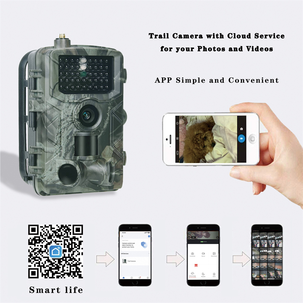 30MP 2K 4G Outdoor Infrared Hu - Outdoor Hunting Video Camera のレビューと価格