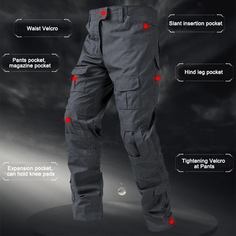 Men Tactical Sport Trousers Ca - Outdoor Hunting Trousers のレビューと価格