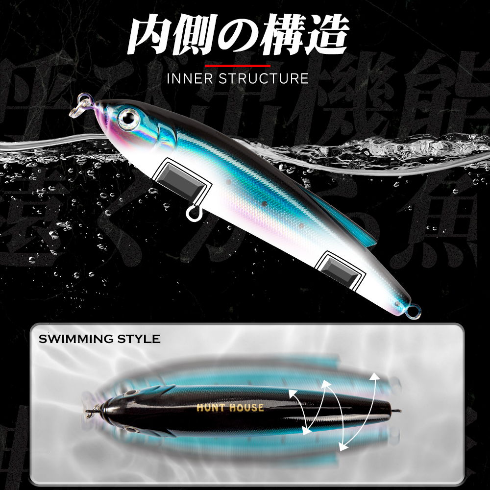 Hunthouse Sinking Pencil Fishi - Hunting Quotes のレビューと価格